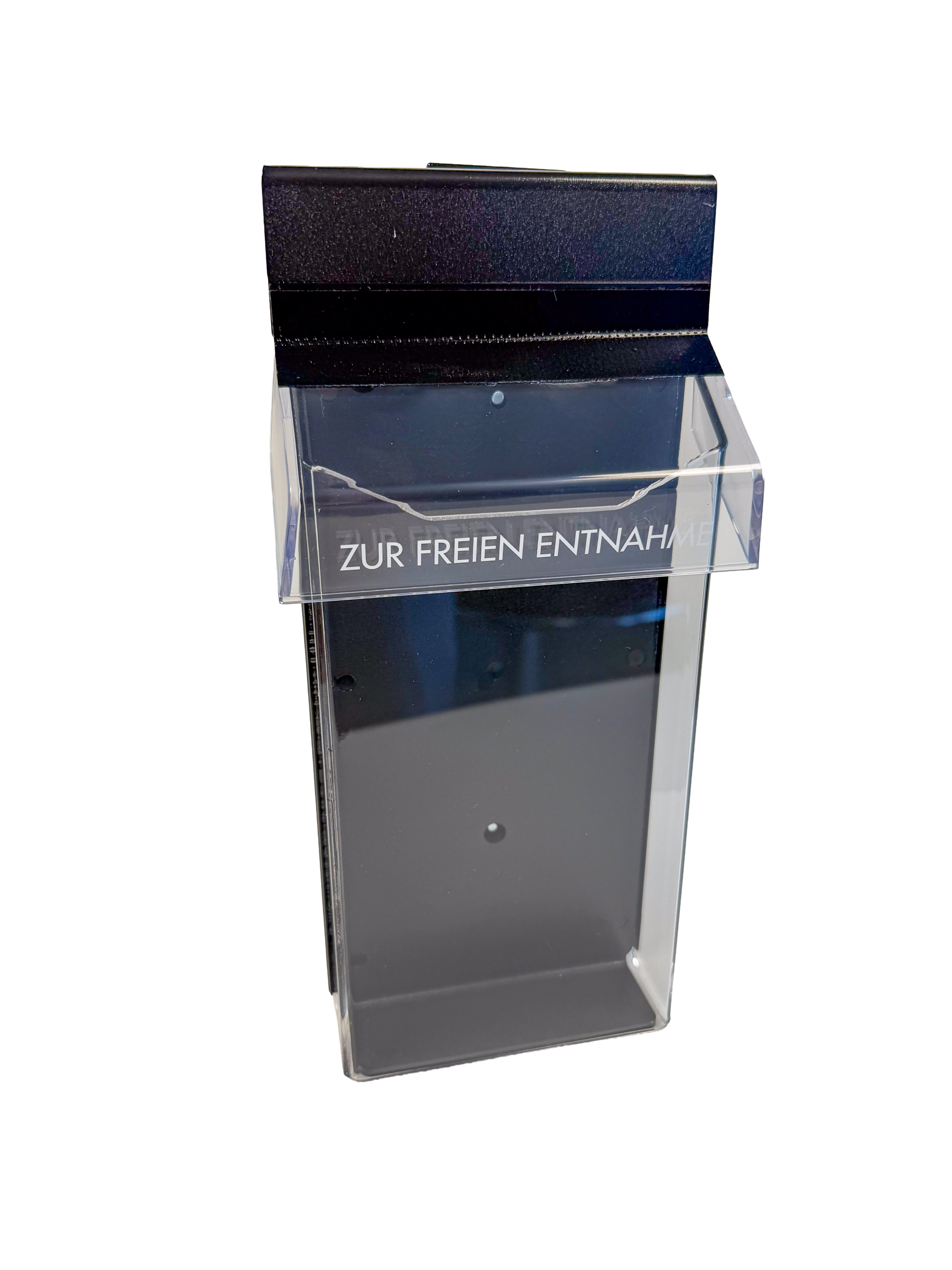 Zákaznický informační box A6, boční, škálovaný